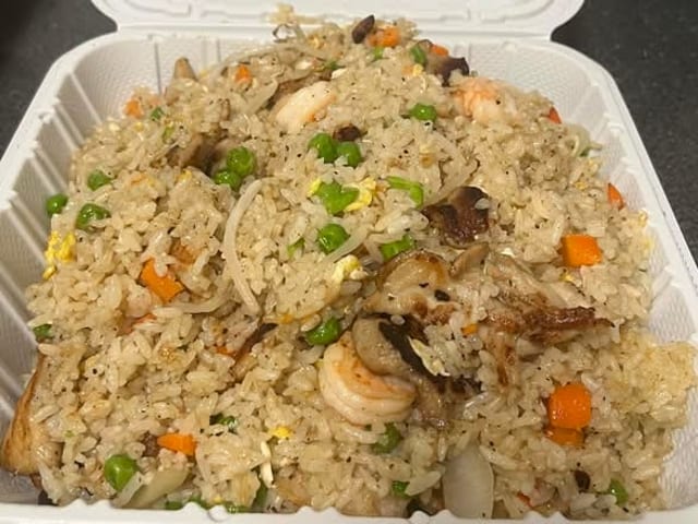Fried Rice Chicken.